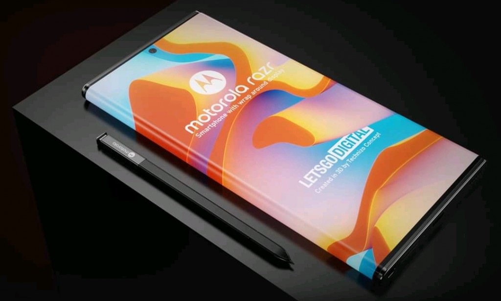 هاتف ملفوف بالكامل في شاشة  براءة إختراع جديدة  من موتورولا .