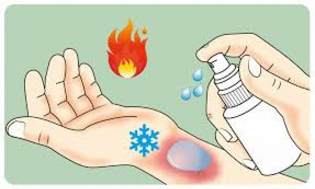 How to get rid of burn bubbles