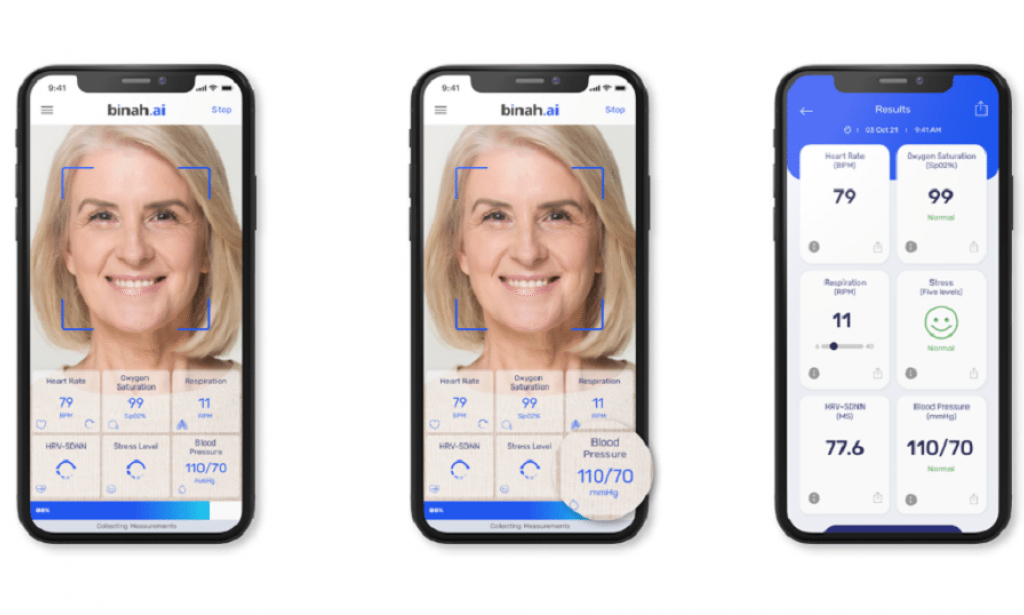 قياس ضغط الدم  الان من خلال كاميرا الهاتف
