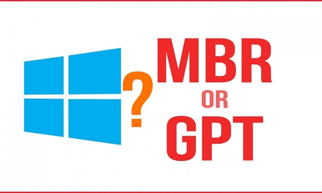 الفرق بين GPT & MBR.