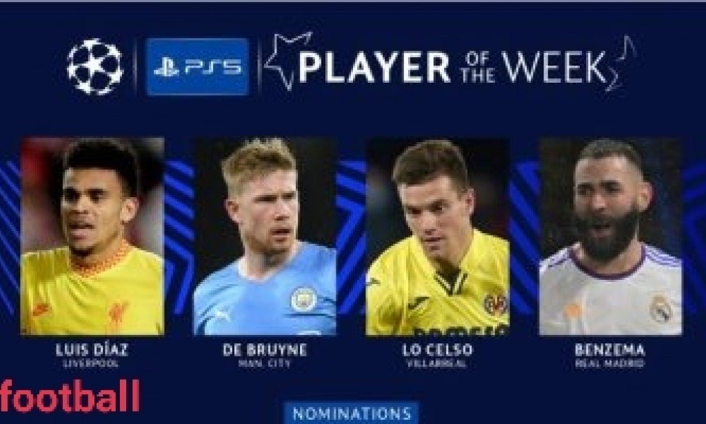 الاتحاد الأوروبي لكرة القدم يويفا يكشف عن أسماء المرشحين لأفضل لاعب في ذهاب ربع نهائي دوري أبطال أوروبا