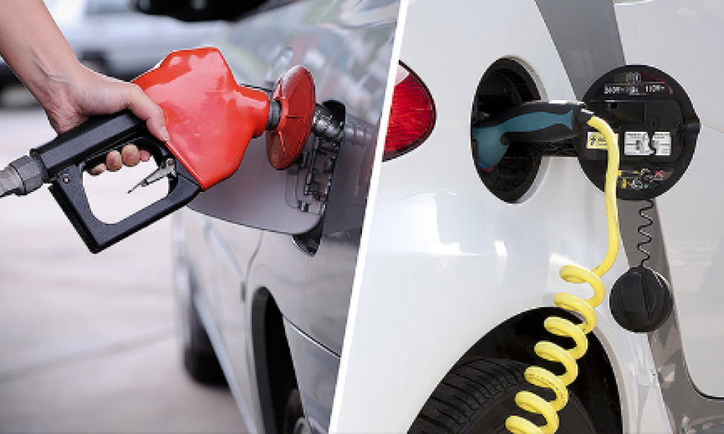 لأول مرة شرح الفرق بين سيارات البنزين والكهرباء
