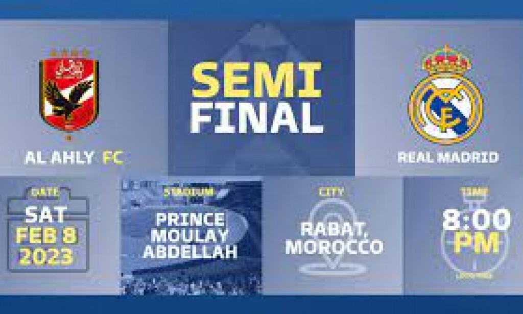 Real Madrid to take on Al Ahly in FIFA Club World Cup Semi-Finals
