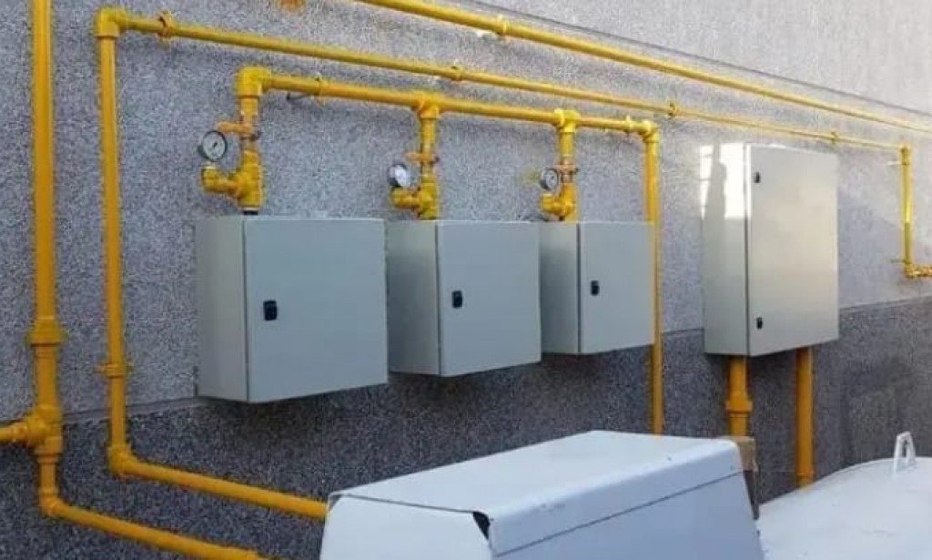 تمديد غاز للمطاعم